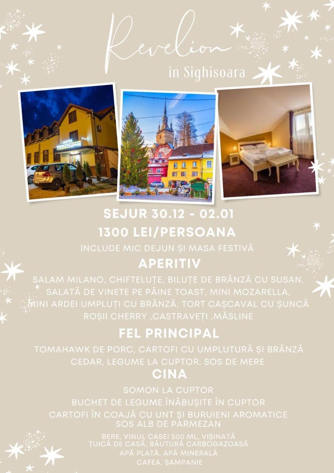Hotel Princessophie Сігішоара Екстер'єр фото